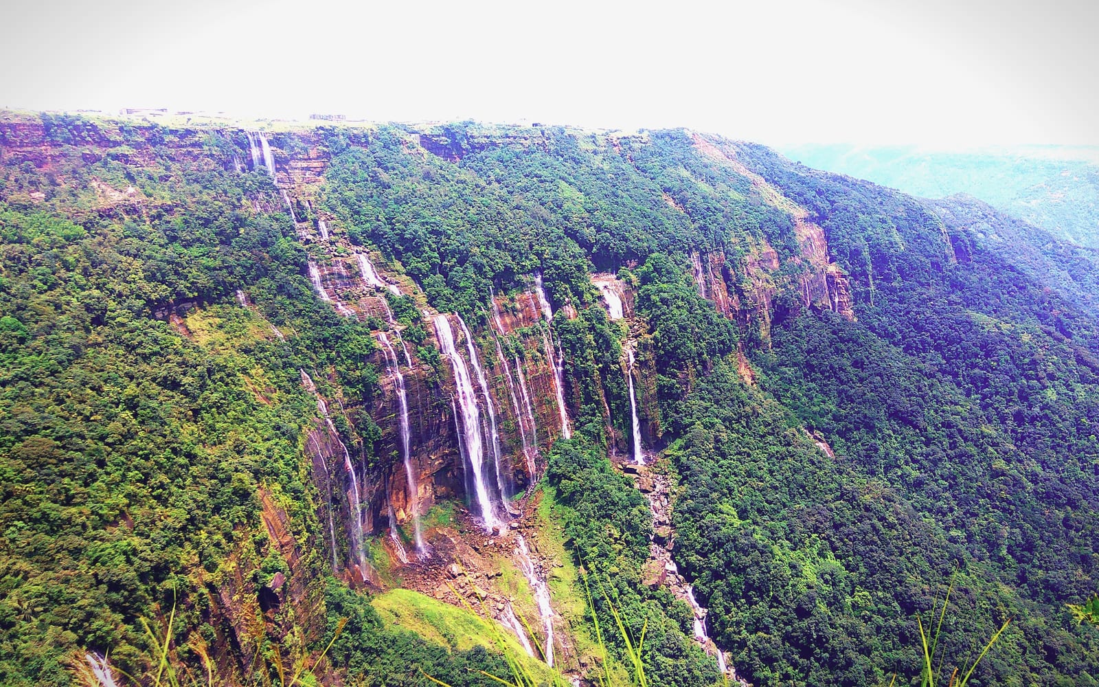 Seven Sisters Falls: The Waterfall That Only Exists in Monsoon