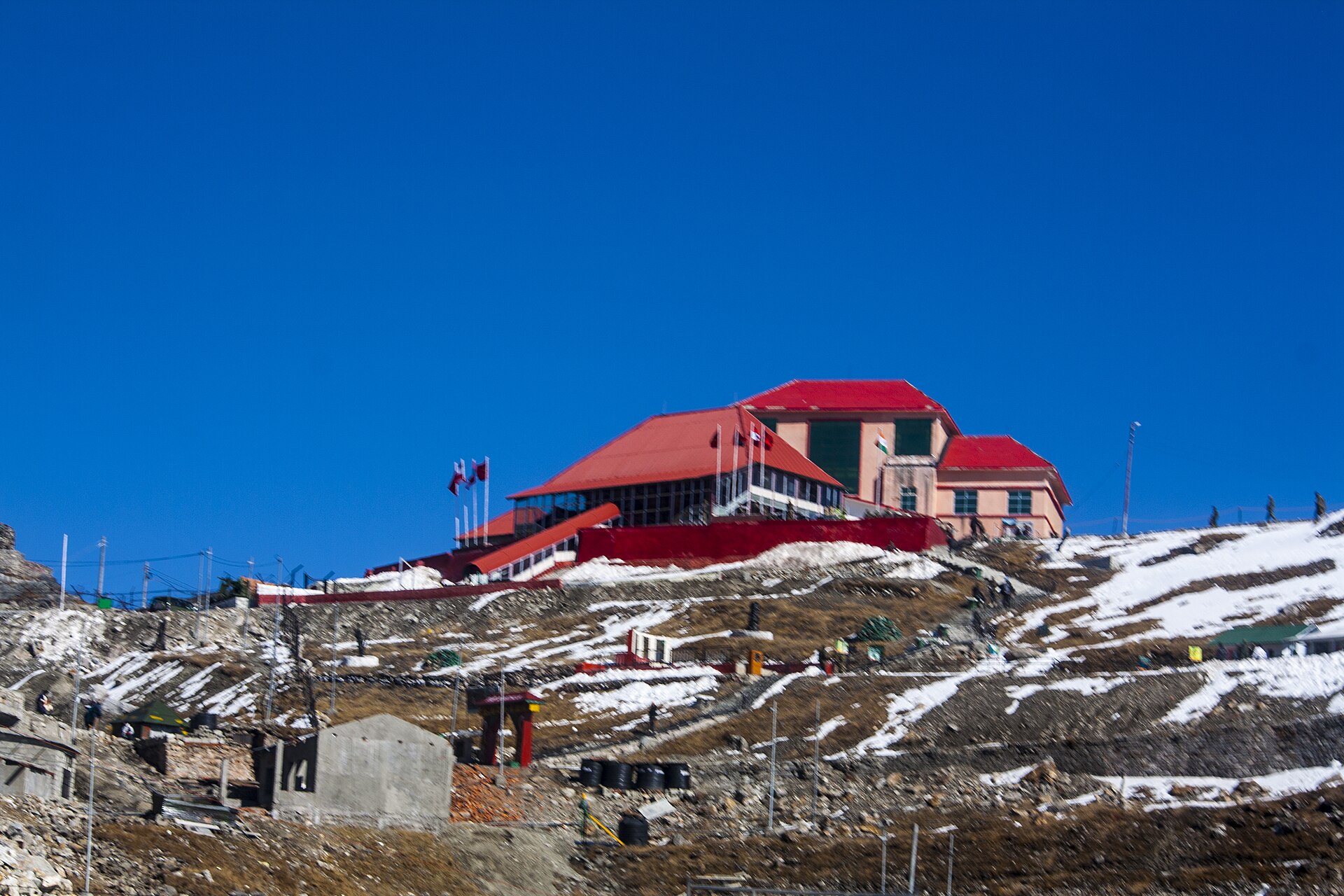 Nathula Pass on the old Silk Road